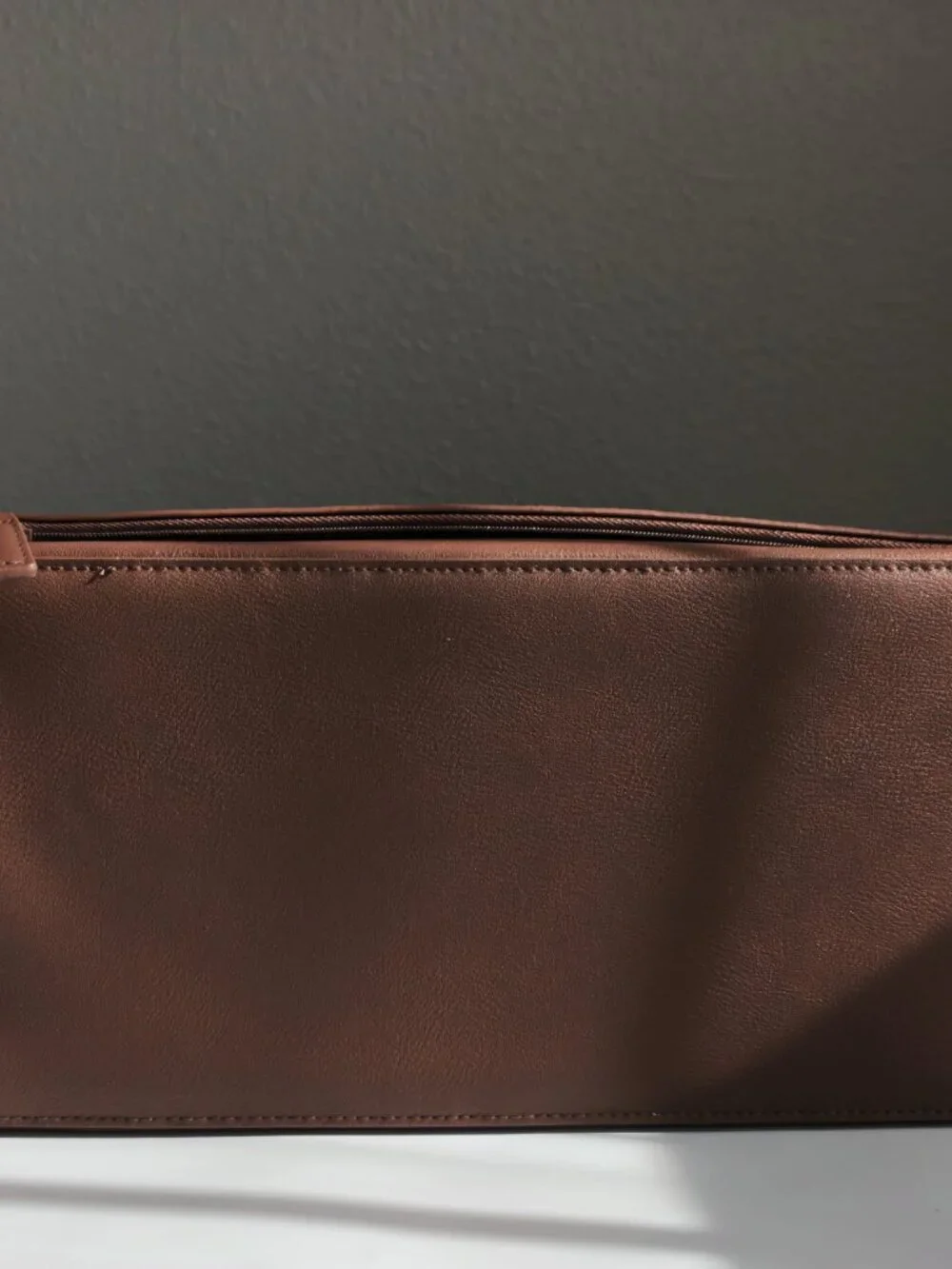 BEIS Essential Tote in Maple - Vegan Leather, New Without Tags
